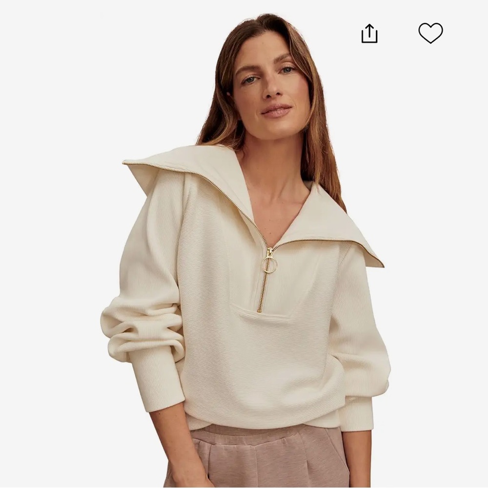 Varley Vine Ottoman Half Zip Pullover